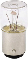 Schneider Electric - Clear, Visible Signal Replacement Incandescent Bulb - For Use with Beacon, Indicator Bank - A1 Tooling