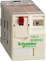 Schneider Electric - 3,750 VA Power Rating, Electromechanical Plug-in General Purpose Relay - 15 Amp at 250 VAC & 28 VDC, 2CO, 120 VAC - A1 Tooling