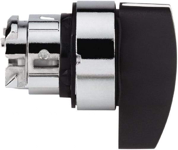 Schneider Electric - 22mm Mount Hole, 2 Position, Handle Operated, Selector Switch - Black, Maintained (MA), Nonilluminated, Shock, Vibration and Water Resistant - A1 Tooling