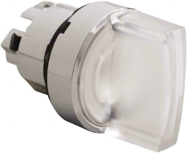 Schneider Electric - 22mm Mount Hole, 2 Position, Handle Operated, Selector Switch - White, Maintained (MA), Illuminated, Shock, Vibration and Water Resistant - A1 Tooling