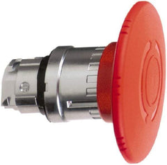 Schneider Electric - 22mm Mount Hole, Extended Mushroom Head, Pushbutton Switch Only - Round, Red Pushbutton, Maintained (MA), Momentary (MO) - A1 Tooling