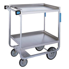 Lakeside - Carts; Type: Utility Cart ; Load Capacity (Lb.): 700.000 ; Number of Slots: 0 ; Number of Shelves: 2 ; Width (Inch): 19-3/8 ; Length (Inch): 32-5/8 - Exact Industrial Supply