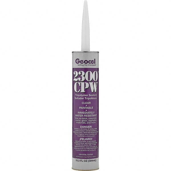 Geocel - 10.3 oz Tube Clear Tripolymer Sealant - Outdoor - A1 Tooling