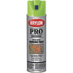 Krylon - 15 fl oz Green Marking Paint - Water Base Formula - A1 Tooling