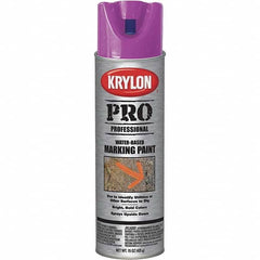 Krylon - 15 fl oz Purple Marking Paint - Water Base Formula - A1 Tooling