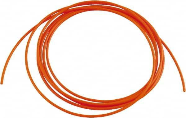 Acorn Engineering - 0.065" ID x 1/8" OD, 0.03" Wall Thickness, 10' Long, Polyethylene Tube - Orange - A1 Tooling