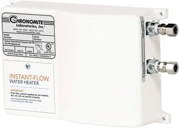 Chronomite - 277 Volt Electric Water Heater - 8.31 KW, 30 Amp, 10 Wire Gauge - A1 Tooling