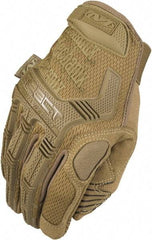 Mechanix Wear - Size L Military Work Gloves - For Mechanic's & Lifting, Uncoated, Hook & Loop Cuff, Coyote, Paired - A1 Tooling