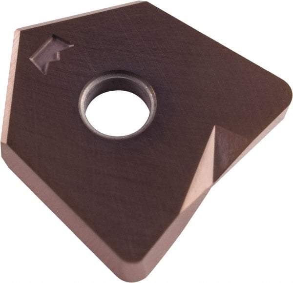 Millstar - BD-R1000 Grade CM10 Carbide Milling Insert - HSN Finish, 0.16" Thick, 1" Inscribed Circle, 1/16" Corner Radius - A1 Tooling