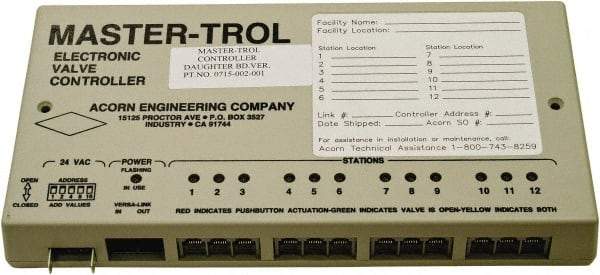 Acorn Engineering - Wash Fountain Electronic Valve Controller - For Use with Acorn Washfountains - A1 Tooling