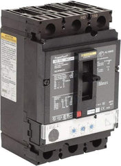 Square D - 100 Amp, 600 VAC, 3 Pole, Panel Mount Molded Case Circuit Breaker - Electronic Trip, Multiple Breaking Capacity Ratings, 14-3/0 AWG - A1 Tooling