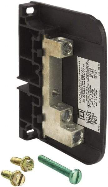 Square D - Safety Switch Accessories Switch Accessory Type: Neutral Block For Use With: Heavy Duty Safety Switches Series F1, F5, & F6 - A1 Tooling