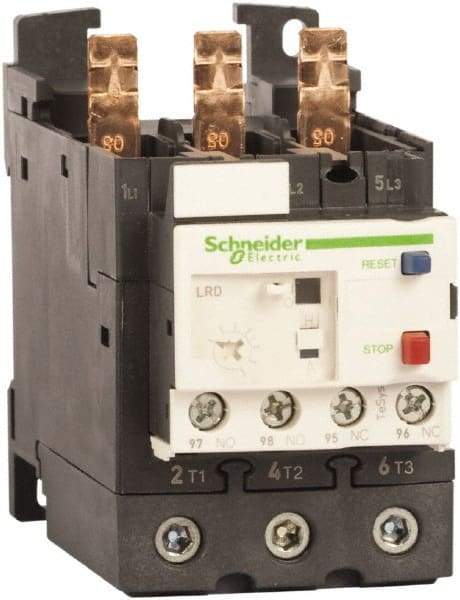 Schneider Electric - 37 to 50 Amp, 690 VAC, Thermal IEC Overload Relay - Trip Class 20, For Use with LC1D40A and LC1D65A - A1 Tooling