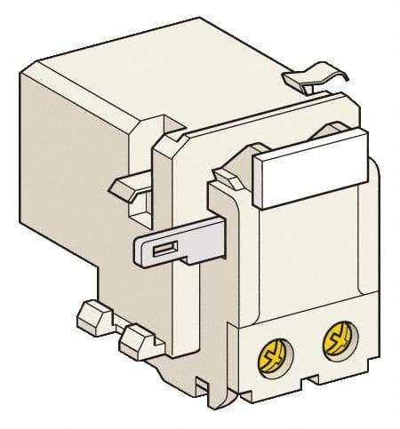 Schneider Electric - Circuit Breaker Electrical Remote Stop - Use with LR3D01-D35, LR3D313-LR3D365, LRD01-35, LRD313-LRD365, TeSys - A1 Tooling