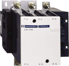 Schneider Electric - 3 Pole, 115 Amp at 440 VAC and 200 Amp at 440 VAC, Nonreversible IEC Contactor - Bureau Veritas, CCC, CSA, DNV, EN/IEC 60947-1, EN/IEC 60947-4-1, GL, JEM 1038, LROS, RINA, RMRoS, RoHS Compliant, UL Listed - A1 Tooling