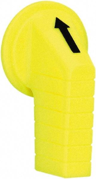 Schneider Electric - 30mm, Yellow, Selector Switch Operating Knob - For Use with Selector Switch - A1 Tooling