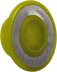 Schneider Electric - Extended Mushroom Head Pushbutton Switch Cap - Yellow, Illuminated - A1 Tooling