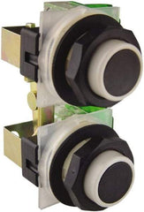 Schneider Electric - 30mm Mount Hole, Extended Straight, Pushbutton Switch - Momentary (MO) - A1 Tooling