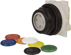 Schneider Electric - 30mm Mount Hole, Flush, Pushbutton Switch with Contact Block - Octagon, Multicolor Pushbutton, Momentary (MO) - A1 Tooling