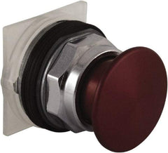 Schneider Electric - 30mm Mount Hole, Extended Mushroom Head, Pushbutton Switch Only - Round, Red Pushbutton, Nonilluminated, Momentary (MO) - A1 Tooling