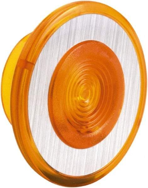 Schneider Electric - Pushbutton Switch Push-Pull Knob - Amber, Round Button, Nonilluminated - A1 Tooling