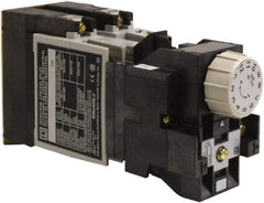 Square D - Time Delay Relay - 5 & 10 Contact Amp, 110 VAC at 50 Hz & 120 VAC at 60 Hz - A1 Tooling