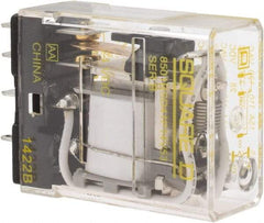 Square D - Electromechanical Plug-in General Purpose Relay - 12 Amp at 240 VAC, SPDT, 24 VDC - A1 Tooling