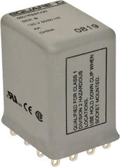 Square D - Electromechanical Plug-in General Purpose Relay - 5 Amp at 240 VAC, 4PDT, 24 VDC - A1 Tooling