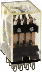 Square D - Electromechanical Plug-in General Purpose Relay - 5 Amp at 240 VAC, 4PDT, 24 VDC - A1 Tooling