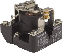 Square D - 1-1/2 hp, 10 VA Power Rating, Electromechanical Screw Clamp General Purpose Relay - 40 at 277 VAC & 5 at 600 V, SPDT, 240 VAC at 50/60 Hz, 63.6mm Wide x 52.4mm High x 63.2mm Deep - A1 Tooling