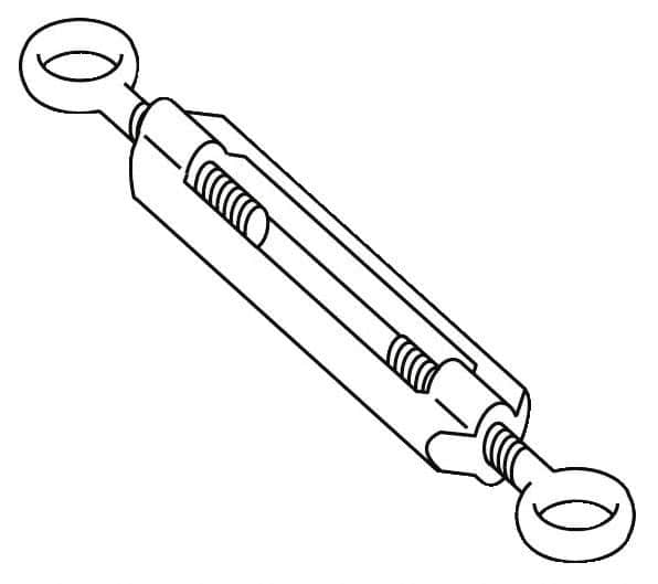 Telemecanique Sensors - 1.6 Inch Long, Limit Switch Turnbuckle - For Use with XY2C - A1 Tooling