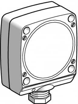 Telemecanique Sensors - NPN, PNP, NO/NC, 40mm Detection, Rectangular, Inductive Proximity Sensor - 2 Wires, IP67, 24 to 240 VAC, 80mm Wide - A1 Tooling