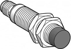 Telemecanique Sensors - NPN, PNP, 8mm Detection, Cylinder, Inductive Proximity Sensor - 2 Wires, IP67, 24 to 210 VDC, 24 to 240 VAC @ 50/60 Hz, M18x1 Thread, 72mm Long - A1 Tooling