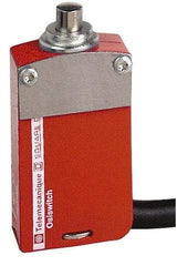 Telemecanique Sensors - 2NO/2NC Configuration, Multiple Amp Level, Metal Plunger Safety Limit Switch - 2m Cable Length, 30mm Wide x 16mm Deep x 60mm High, IP66, IP67, IP68 Ingress Rating - A1 Tooling