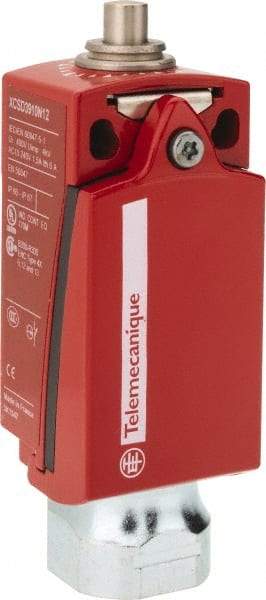 Telemecanique Sensors - NO/2NC Configuration, Multiple Amp Level, Metal Plunger Safety Limit Switch - 34mm Wide x 35mm Deep x 89mm High, IP66, IP67 Ingress Rating - A1 Tooling