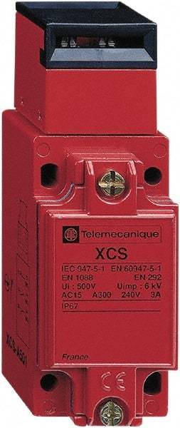 Telemecanique Sensors - 3NC Configuration, Multiple Amp Level, Metal Key Safety Limit Switch - 40mm Wide x 44mm Deep x 114mm High, IP67 Ingress Rating - A1 Tooling