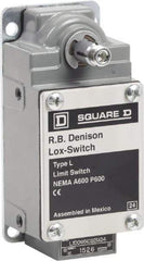 Square D - DPST, 2NC, 600 Volt Screw Terminal, Rotary Spring Return Actuator, General Purpose Limit Switch - 1, 2, 4, 12, 13 NEMA Rating, IP67 IPR Rating - A1 Tooling