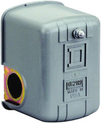 Square D - 1 and 3R NEMA Rated, 50 to 70 psi, Electromechanical Pressure and Level Switch - Adjustable Pressure, 575 VAC, L1-T1, L2-T2 Terminal, For Use with Square D Pumptrol - A1 Tooling