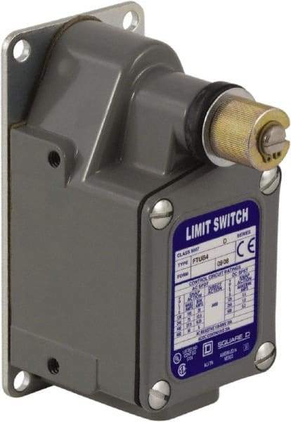 Square D - SPDT, 600 VAC, Screw Terminal, Rotary Spring Return Actuator, General Purpose Limit Switch - 1, 2, 4, 12, 13 NEMA Rating, IP67 IPR Rating - A1 Tooling