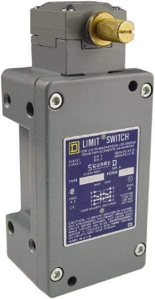 Square D - 2.72 Inch Long, Metal Body, Limit Switch Nonplugin Body - For Use with 9007C Heavy Duty Industrial Limit Switches - A1 Tooling