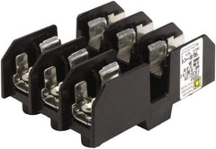 Square D - 3 Pole, 600 Volt, 30 Amp, Surface Mount Fuse Holder - A1 Tooling