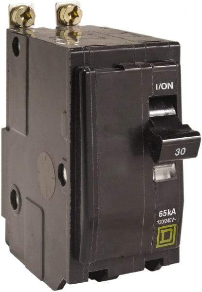 Square D - 30 Amp, 240 VAC, 2 Pole, Bolt On Miniature Circuit Breaker - 14-8 AWG - A1 Tooling