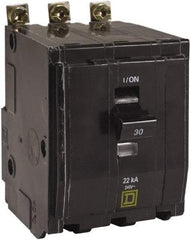 Square D - 40 Amp, 240 VAC, 3 Pole, Bolt On Miniature Circuit Breaker - 8-2 AWG - A1 Tooling