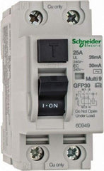 Schneider Electric - 25 Amp, 240 VAC, 2 Pole, Residual Current Device - A1 Tooling