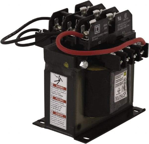 Square D - 300 VA, Top Mount Fuse Block Control Transformer - 4.7 Inch Deep - A1 Tooling