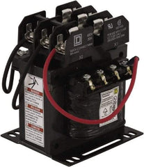 Square D - 1 Phase, 200 VA, Top Mount Fuse Block Control Transformer - 176°F Temp Rise - A1 Tooling