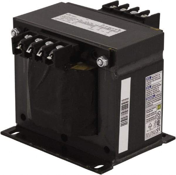 Square D - 750 VA, Top Mount Fuse Block Control Transformer - 50/60 Hz, 5.61 Inch Deep x 4.51 Inch High - A1 Tooling