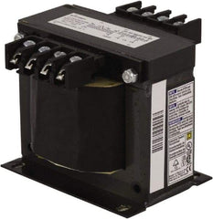 Square D - 300 VA, Top Mount Fuse Block Control Transformer - 50/60 Hz, 4.74 Inch Deep x 3.84 Inch High - A1 Tooling