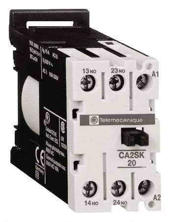 Schneider Electric - NC/NO, 230 VAC at 50/60 Hz Control Relay - DIN Rail Mount - A1 Tooling