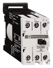 Schneider Electric - NC/NO, 220 VAC at 50/60 Hz Control Relay - DIN Rail Mount - A1 Tooling